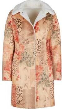 Guess Omkeerbare Faux Fur Jas Multicolor Dames