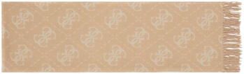 Guess Stijlvolle Wintersjaals met Logodetail Beige Dames