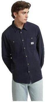 Guess Overhemd Lange Mouw Chemise manches longues Bleu