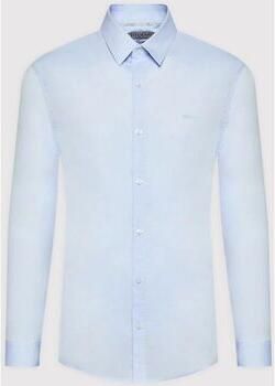Guess Overhemd Lange Mouw M1YH20 W7ZK1-G7S1 AIRWAY BLUE