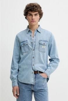 Guess Overhemd Lange Mouw M5GH56 D5M82-GJER DENIM LIGHT