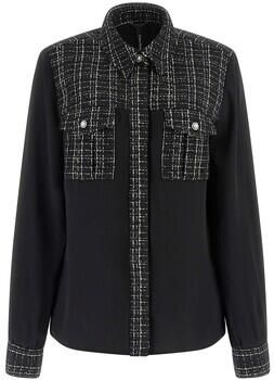 Guess Overhemd Sandra Mix Tweed Shirt