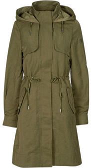 Guess Groene Parka Jas met Capuchon Green Dames