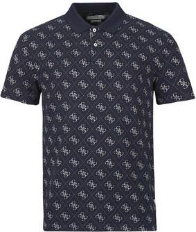 Guess Polo Shirt Korte Mouw SS ALL OVER 4G JACQAURD POLO