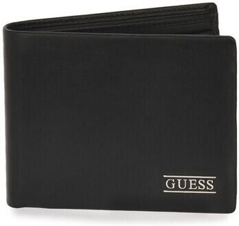 Guess Portemonnee Bla New Boston