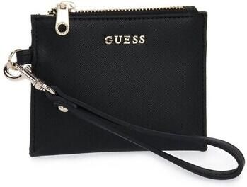 Guess Portemonnee Bla Small Flat Top Zip