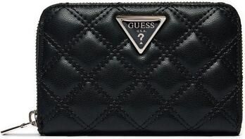 Guess Gewatteerde PU Leren Portemonnee Zwart Black Dames
