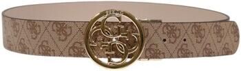 Guess Leren riem met all-over logomotief model 'NOELLE' - Foto 4