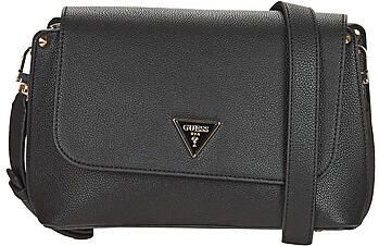 Guess Zwarte polyethyleen schoudertas met verstelbare band Black Dames