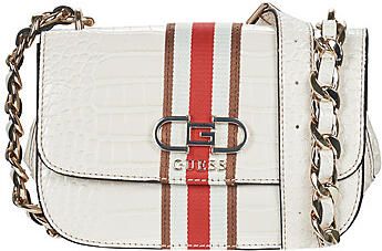 Guess Polyethyleen Handtas met Kettingriem Beige Dames - Foto 4