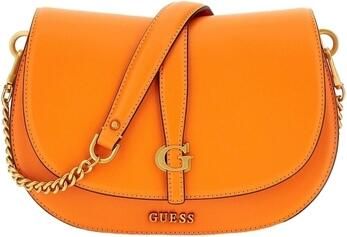 Guess Tangerine Tri Compartiment Schoudertas Orange Dames