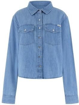 Guess Spijkerjack Ls Wren Denim Top