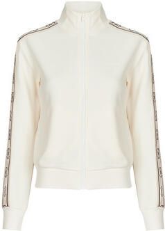 Guess Sweatshirt met ritssluiting lange mouwen en voorzakken White Dames - Foto 10