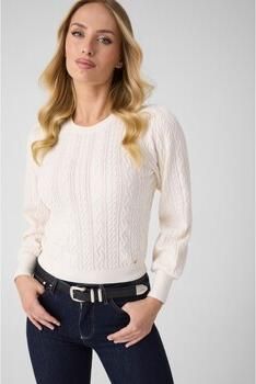 Guess regular fit gebreide trui met kabelpatroon - Foto 4