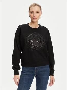 Guess Sweatshirt met logo en ronde hals