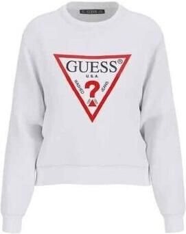 Guess Casual Sweatshirt in Zwart White Dames
