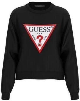 Guess Crewneck Sweatshirt Black Dames - Foto 7