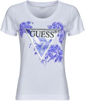 Guess T-shirt Korte Mouw SS CN FLOWER TRIANGL W5GI08 J1314 - Foto 4