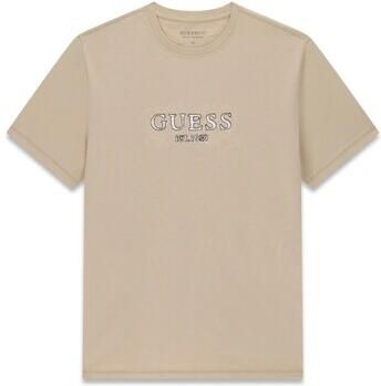 Guess T-shirt Korte Mouw Cn Ss Box Logo Ropes Tee