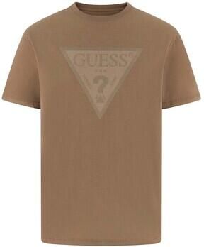 Guess T-shirt Korte Mouw Cn Ss Triangle Logo Tee