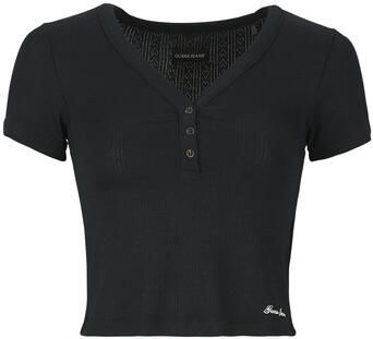 Guess T-shirt Korte Mouw GJ POINTELLE SS HENLEY