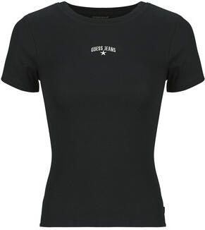 Guess T-shirt Korte Mouw GJ SS CN RIB EMBRO