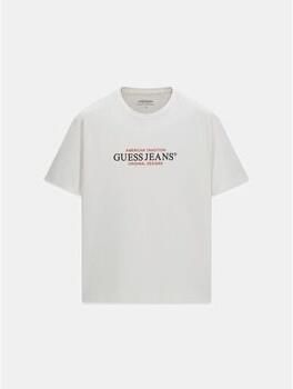Guess T-shirt Korte Mouw M4YI42 K8FQ4 AMERICAN TRADE TEE-G011 PURE WHITE - Foto 2