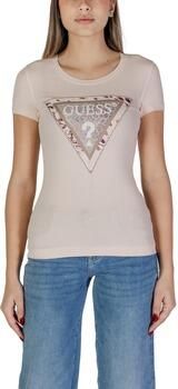 Guess Korte Mouw T-shirt Lente Zomer Collectie Pink Dames - Foto 5