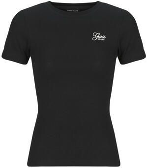 Guess T-shirt Korte Mouw SS CN SNAP EMBRO SLIM TOP