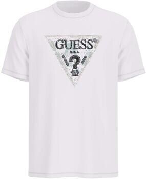 Guess T-shirt Korte Mouw Ss Cn Triangle Tee