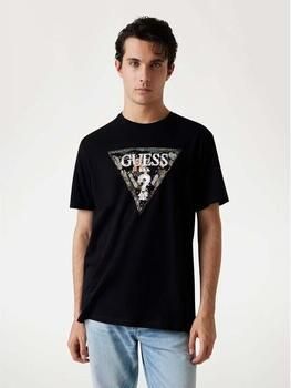 Guess T-shirt Korte Mouw Ss Cn Triangle Tee
