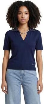 Guess T-shirt Korte Mouw SS RHINESTONES POLO STORMI SWT W6GR03 Z0583