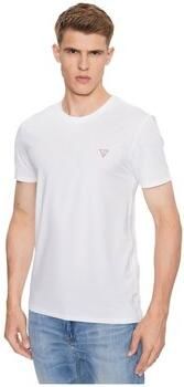 Guess Katoenen Heren T-Shirt Herfst Winter Collectie White Heren - Foto 6