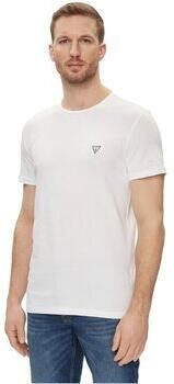 Guess Organisch Katoenen Slim Fit T-Shirt White Dames - Foto 2