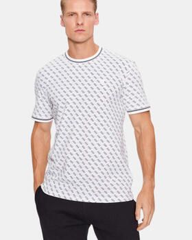 GUESS Activewear T-shirt met elastische mouwboorden model 'MARSHALL'