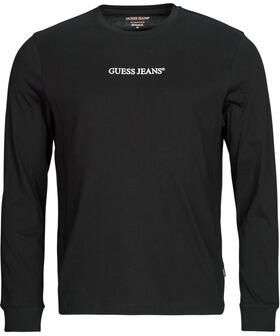 Guess T-Shirt Lange Mouw GJ LS CN SLIM LOGO EMBRO TEE