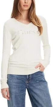 Guess T-Shirt Lange Mouw Ls Vn Kenzie Logo Swtr