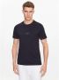 Guess Heren Katoenen Tee Herfst Winter Collectie Blue - Thumbnail 3