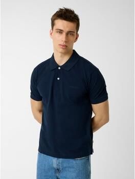 Guess Biologisch katoenen poloshirt Blue Heren - Foto 3