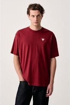Guess T-shirt M4YI46 K8FQ4 TRIANGLE TEE-A50U VINEYARD