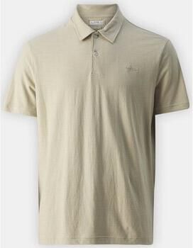 Guess Lichtgewicht katoenen polo Beige rechte pasvorm Beige Heren