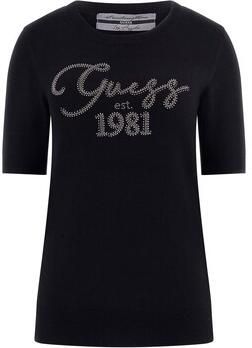 Guess Viscose Blend Tops & T-Shirt Black Dames - Foto 6