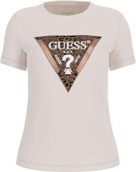 Guess T-shirt Korte Mouw Ss Cn Leo Triangle Tee