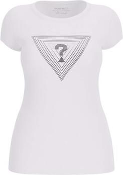 Guess T-shirt Korte Mouw SS TRIANGLE OMBRE R3 W5GI43 KA0Q1 - Foto 2