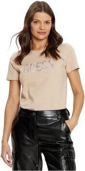 Guess Katoenen T-shirt Beige Dames - Foto 5
