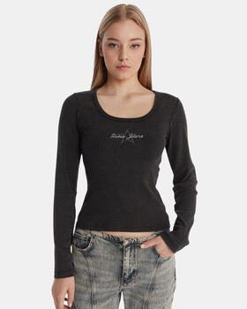 GUESS Jeans Shirt met lange mouwen met labeldetail - Foto 3