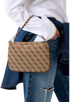 Guess Schoudertas met all-over merkstitchings - Foto 3