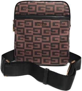 Guess Bruine Schoudertas Escape Top Zip Crossbody Flat - Foto 2