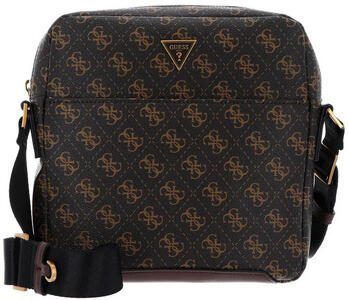 Guess Multicolor Schoudertas Modern Ontwerp Brown Heren - Foto 2