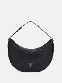 Guess Zwarte polyethyleen schoudertas met verstelbare band Black Dames - Foto 4